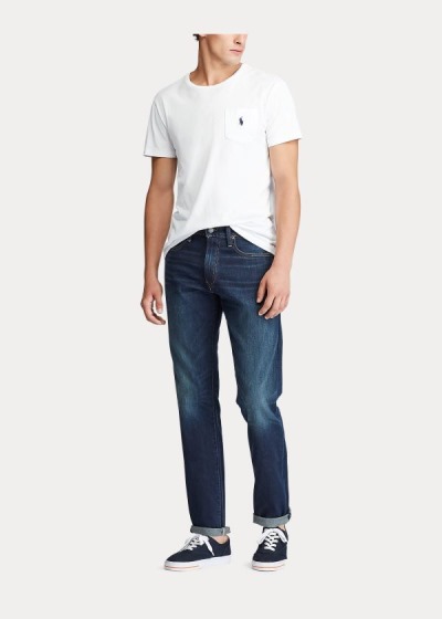 Men's Polo Ralph Lauren Hampton Relaxed Straight Jeans | 341075CJX